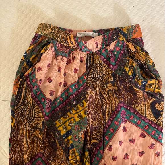 Zara Palazzo Print Pants - Picture 8 of 8
